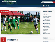 Tablet Screenshot of liga.huragan.pl